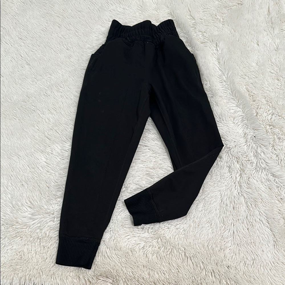 Kids Black Jogger Sweatpants